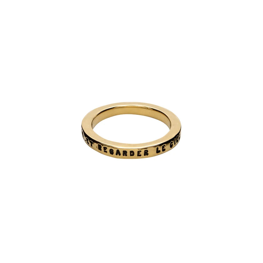 Anello S'asseoir Vermeil