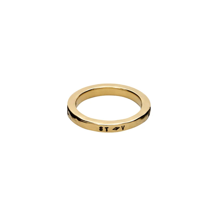 Anello S'asseoir Vermeil