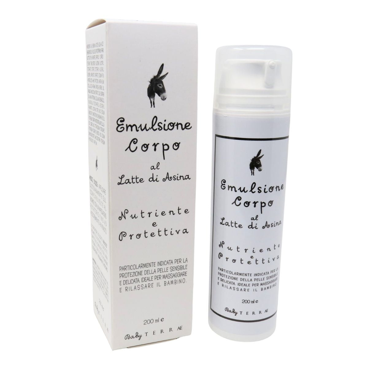 Baby Terrae - Emulsione Corpo al Latte d'Asina