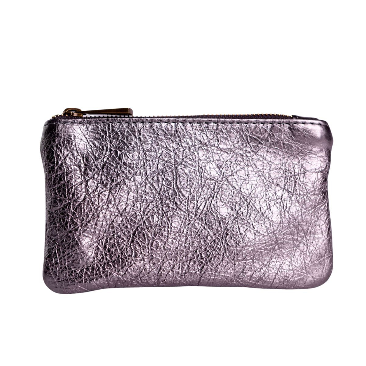 Pochette Titti Laminata Wash "Ferro"