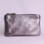 Pochette Titti Laminata Wash "Ferro"