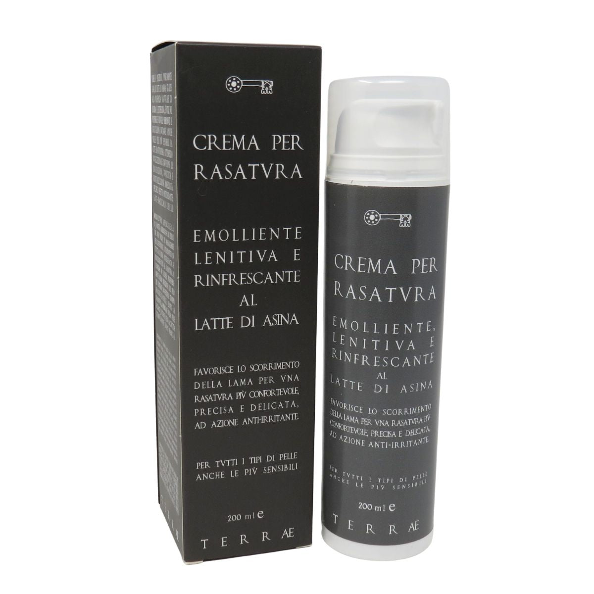 Terrae - Crema per Rasatura al Latte d'Asina