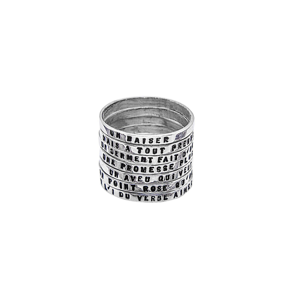 Anello Bague ER 7 Rangs
