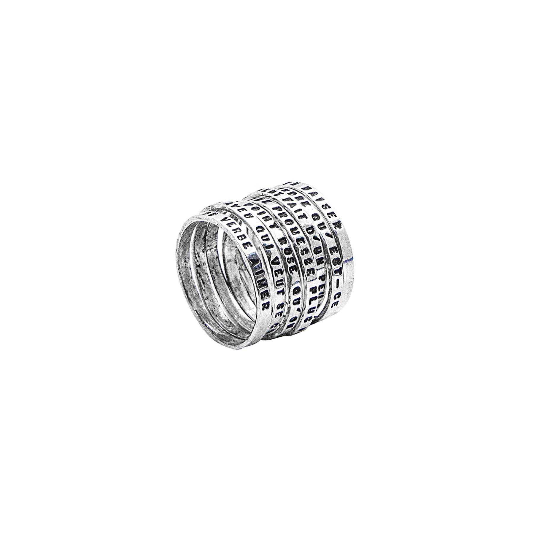Anello Bague ER 7 Rangs
