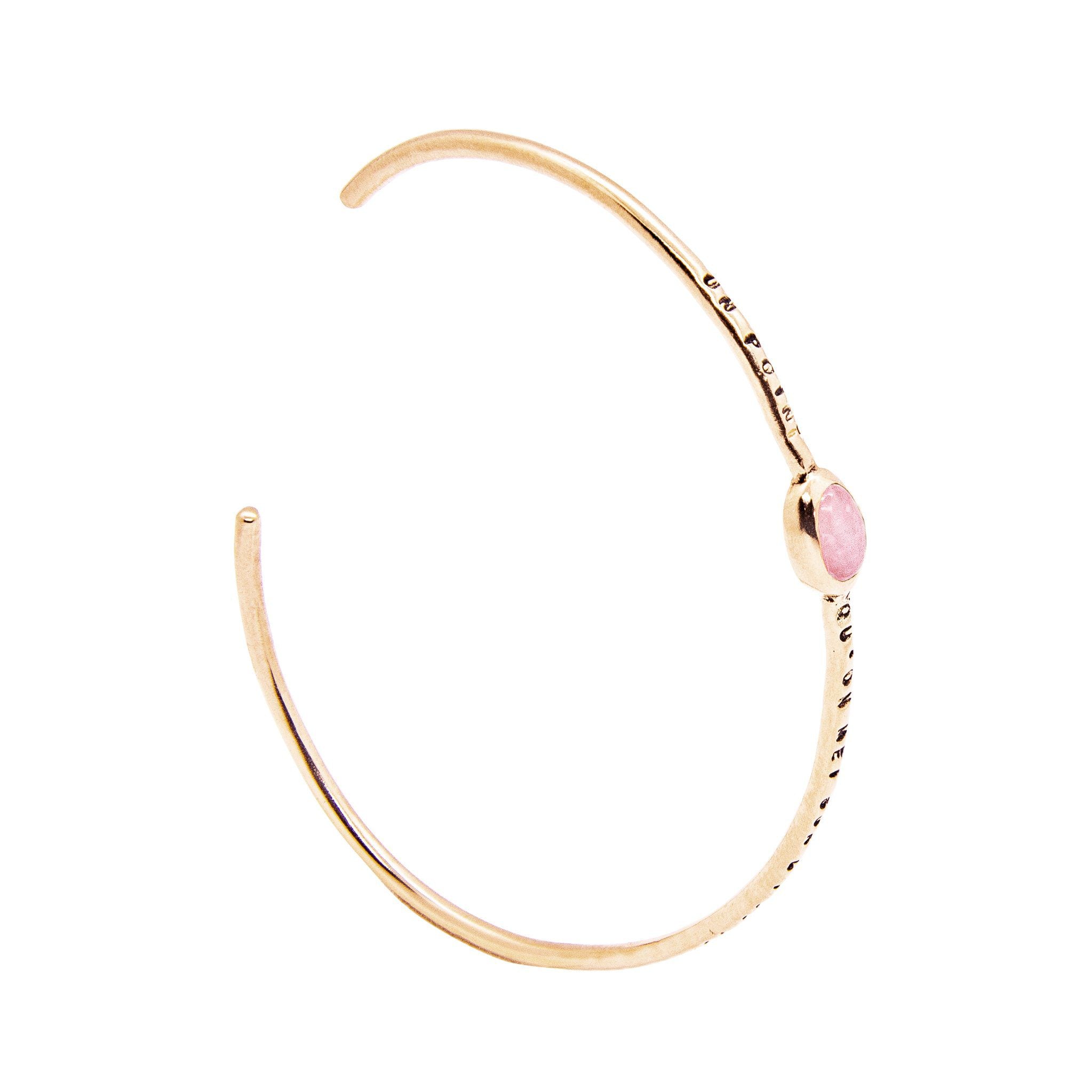 Bracciale Vermeil Un Point Rose