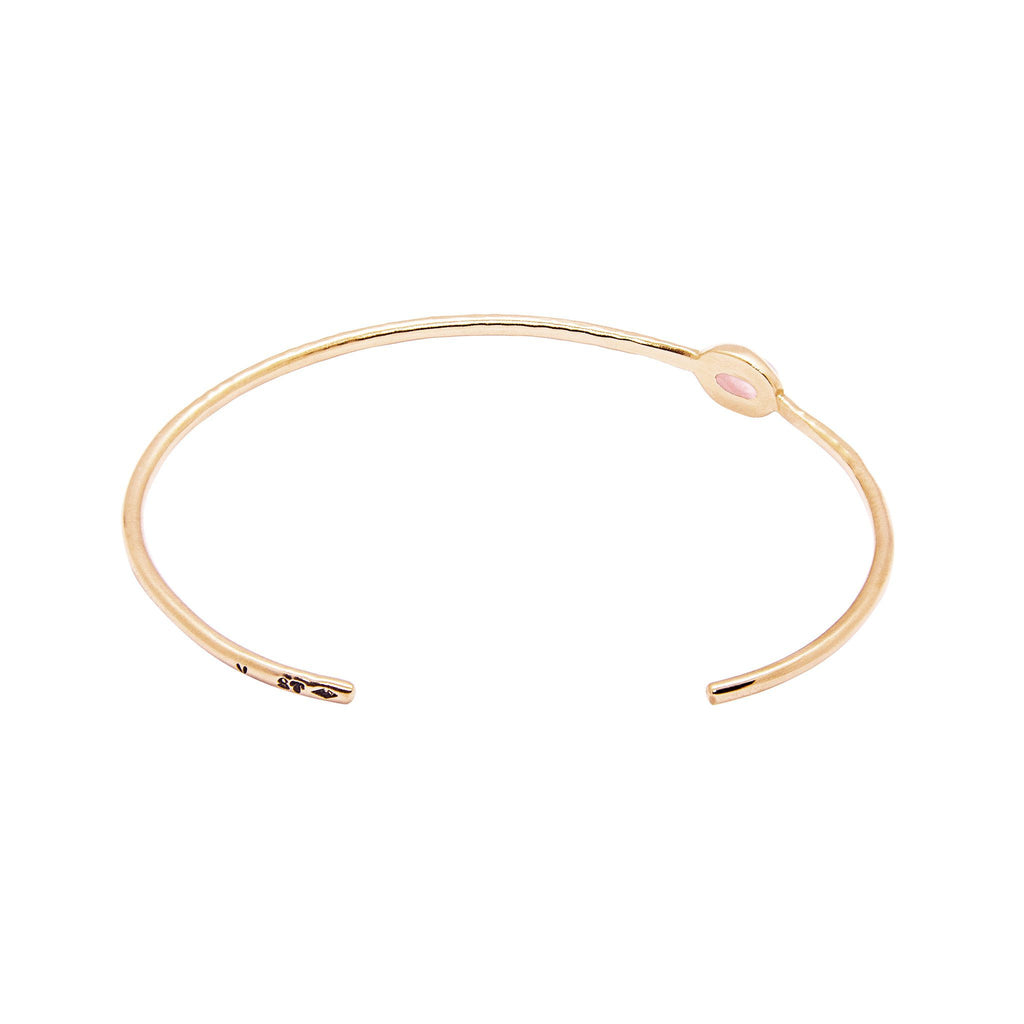Bracciale Vermeil Un Point Rose