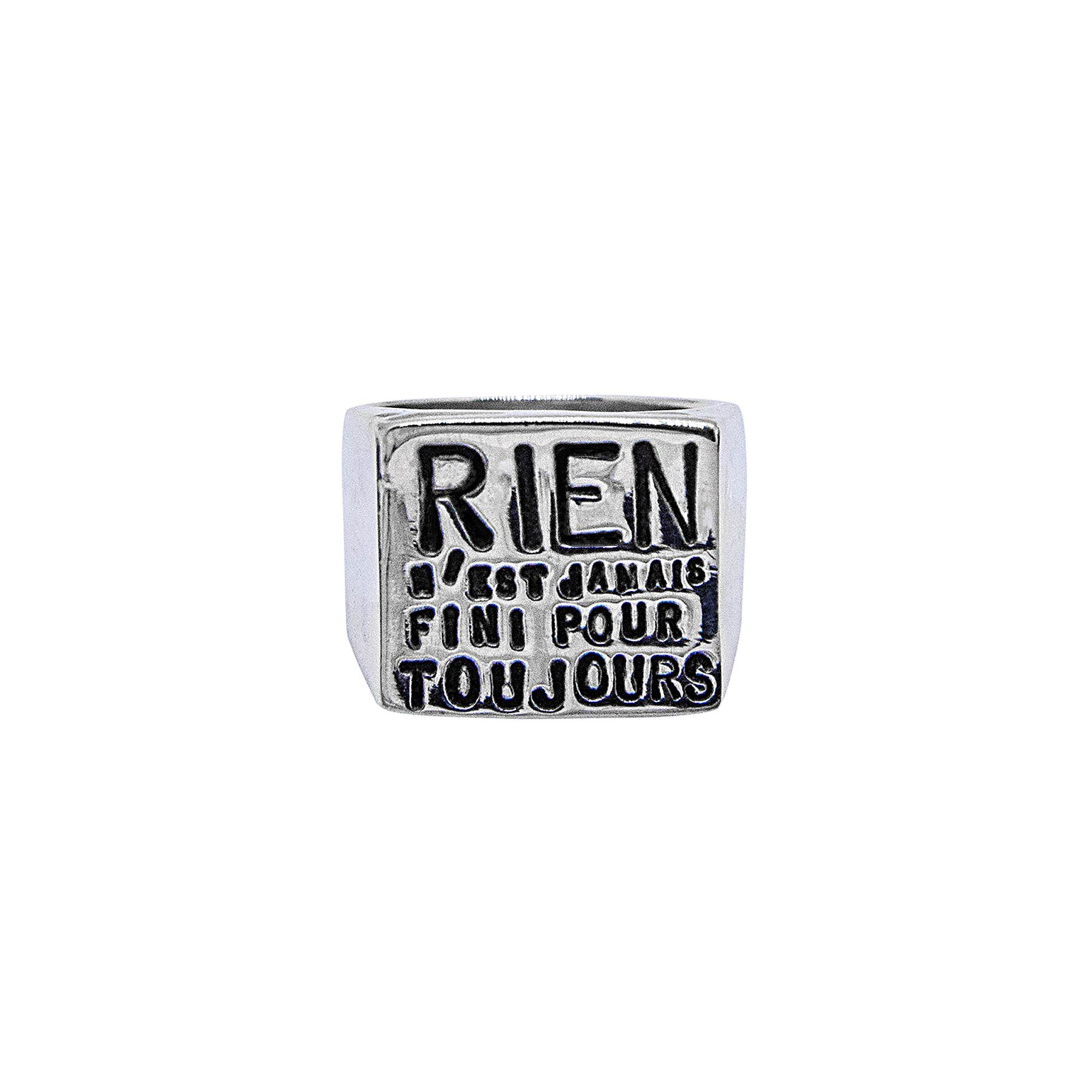 Anello Chevalière Rien