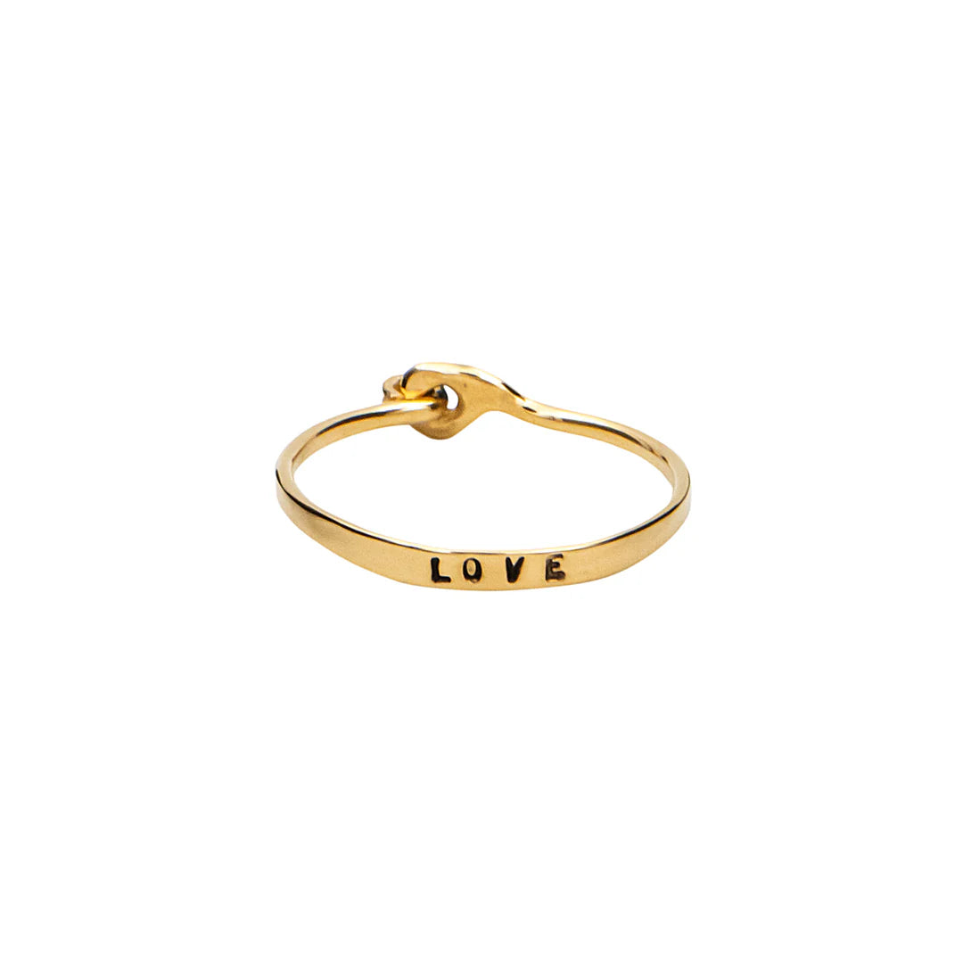 Anello Love Fin Vermeil