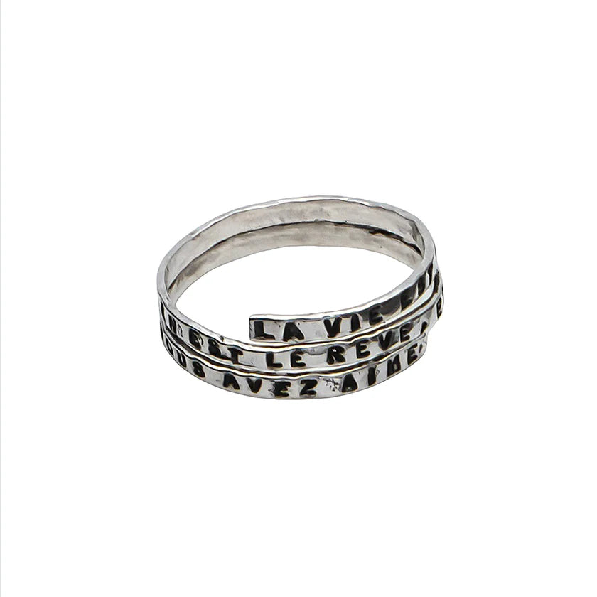 Anello Bague Reve Spirale