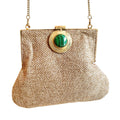 Pochette con Pietra Dura "Verde"
