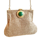 Pochette con Pietra Dura "Verde"