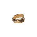 Anello Bague Frisson Vermeil