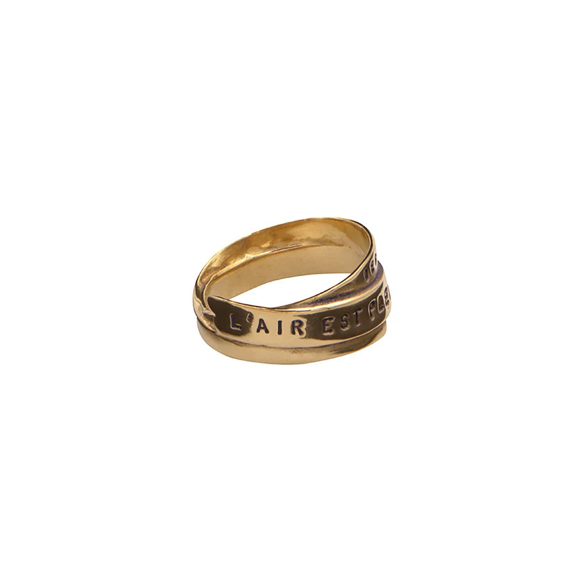 Anello Bague Frisson Vermeil