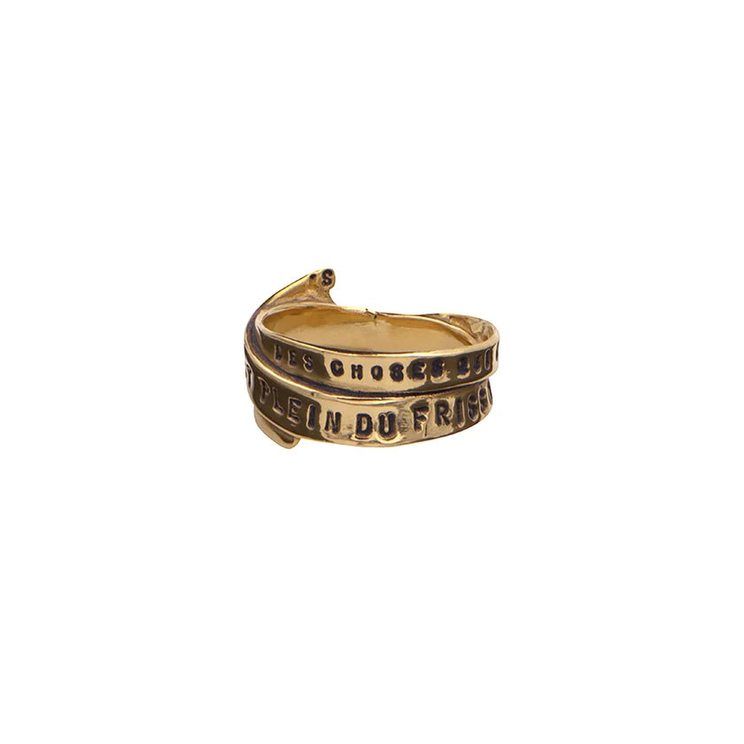 Anello Bague Frisson Vermeil