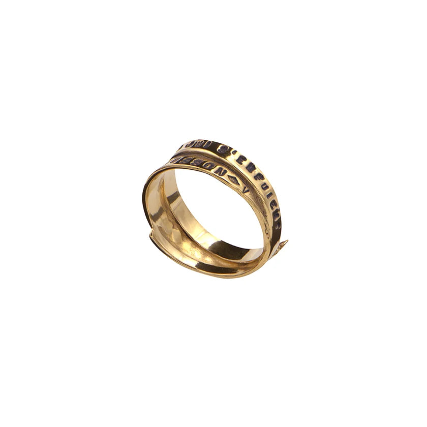 Anello Bague Frisson Vermeil