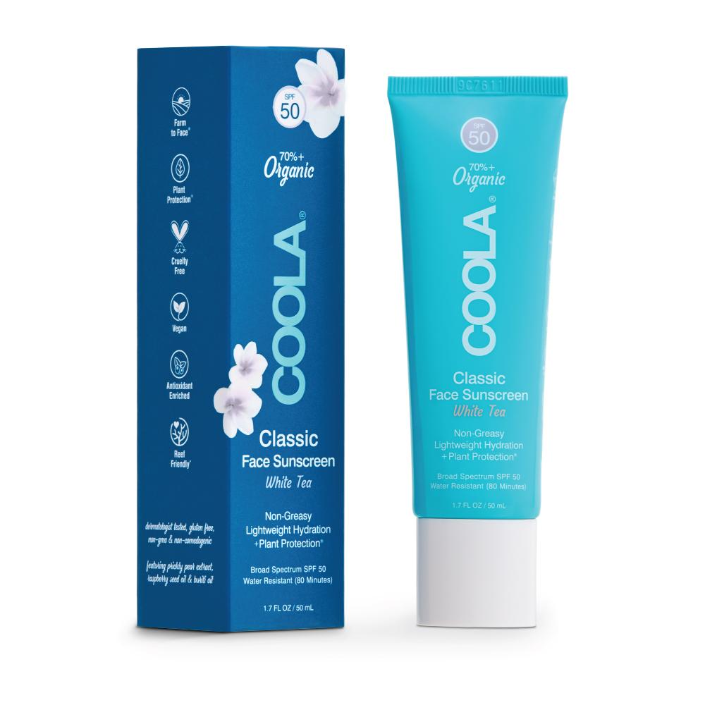 Classic Face Sunscreen SPF50 "White Tea"