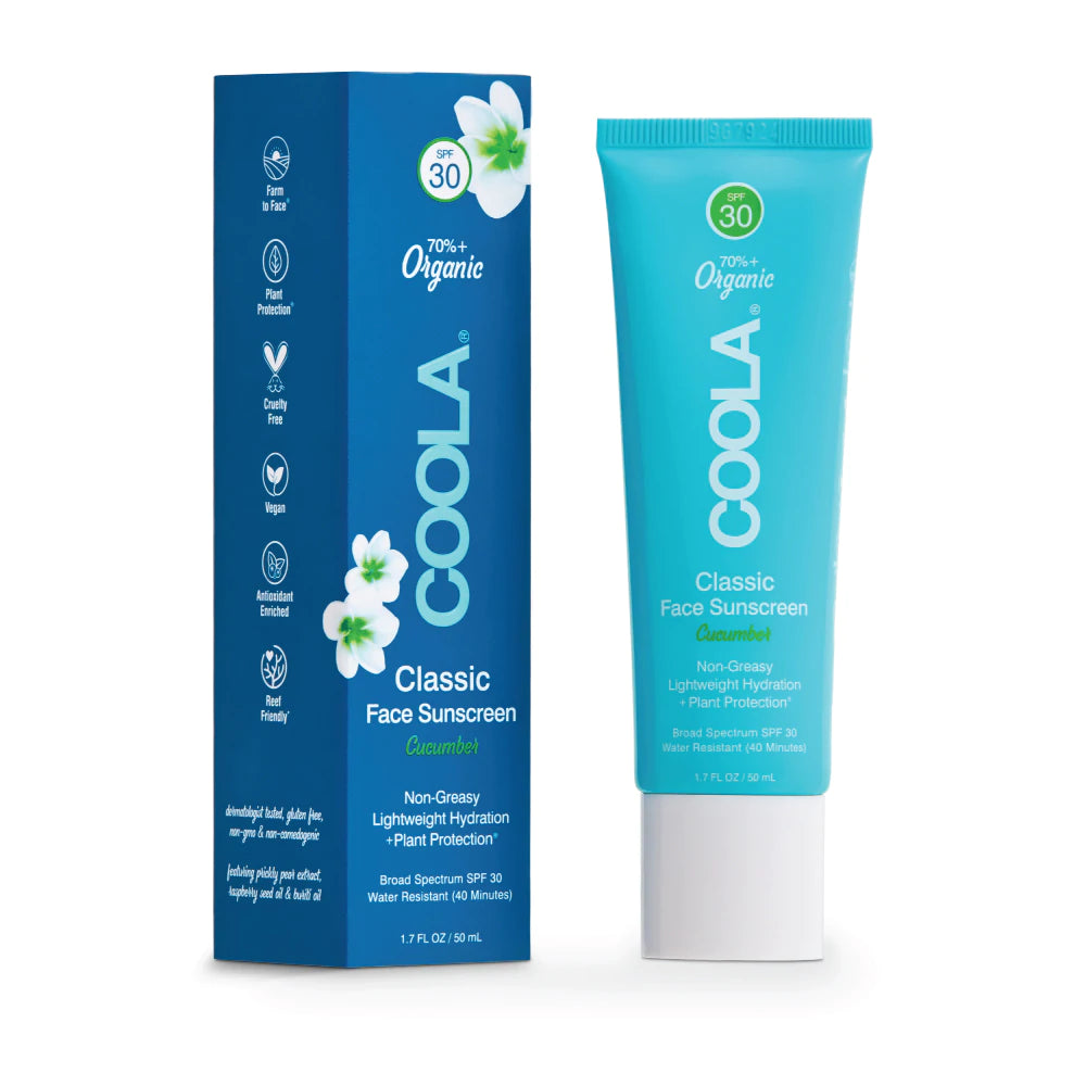 Classic Face Sunscreen SPF30 "Cucumber"