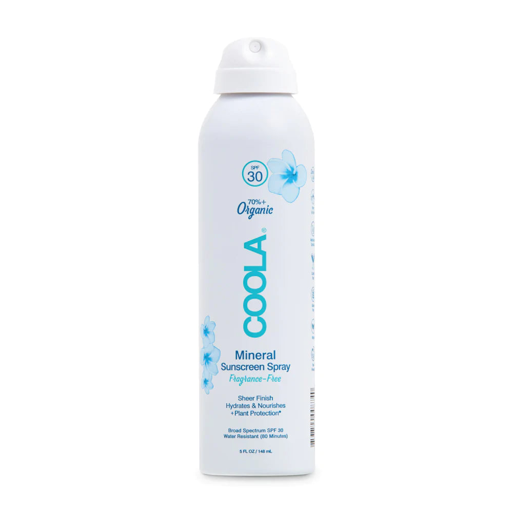 Mineral Body Sunscreen Spray SPF30 "Fragrance Free"