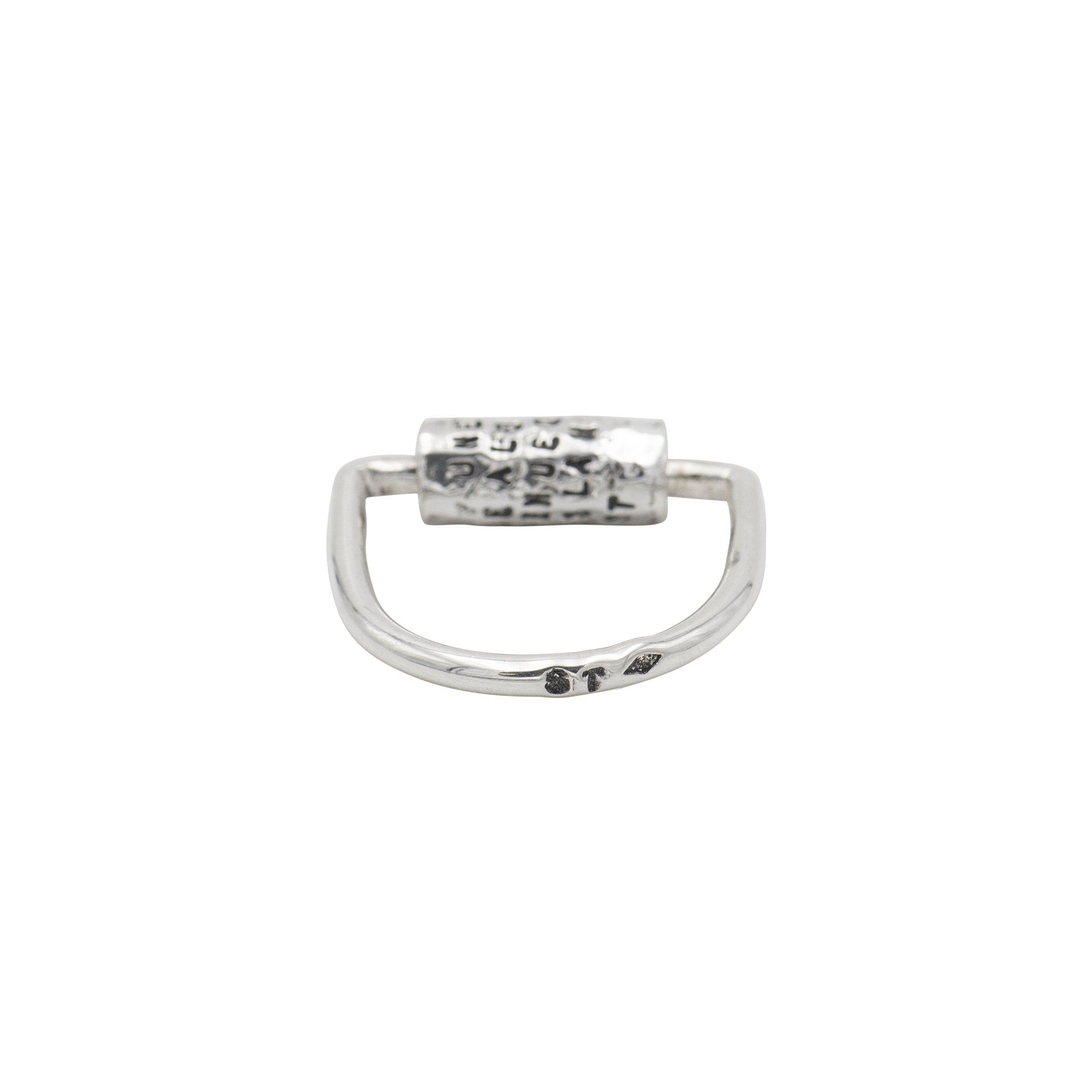 Anello Bague Cylindre Aragon